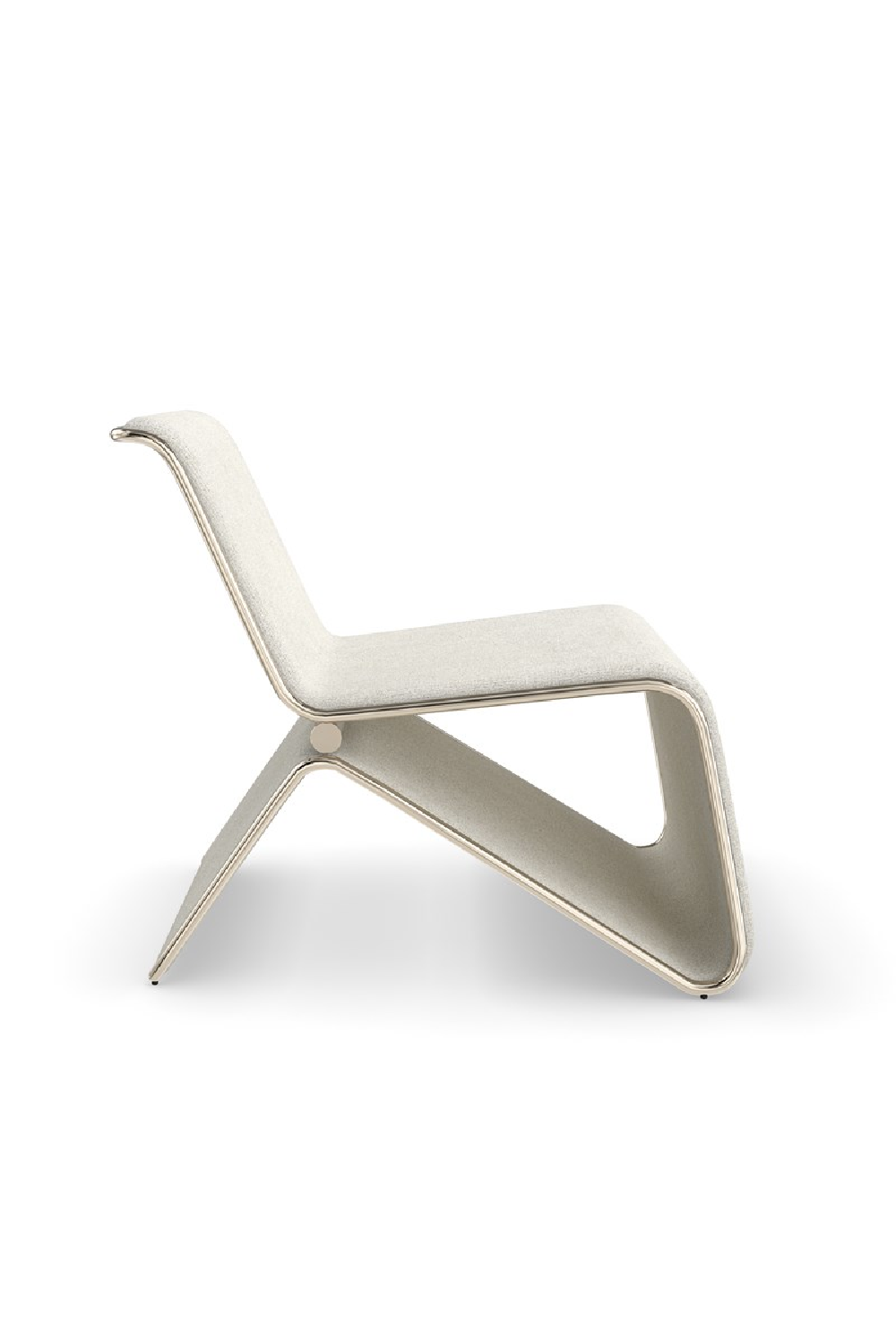 Modern Sculptural Lounge Chair | Caracole Parallax | Caracole.eu.com