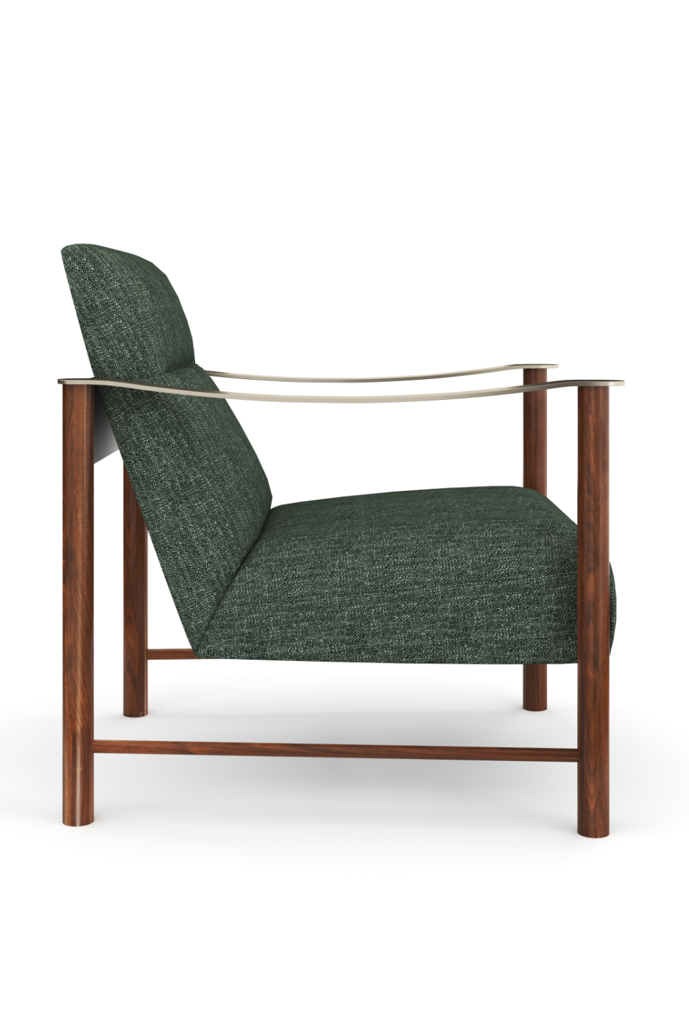 Eucalyptus Linen Accent Chair | Caracole Slant | Caracole.eu.com