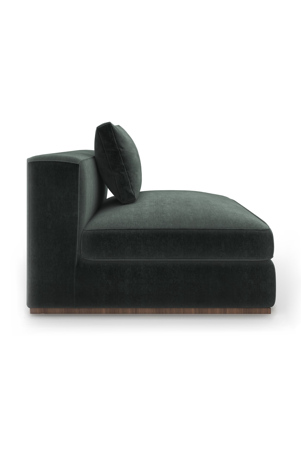 Black Upholstered Modular Sofa | Caracole Bello | Caracole.eu.com