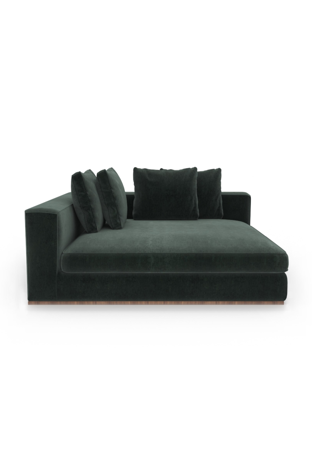 Black Upholstered Modular Sofa | Caracole Bello | Caracole.eu.com