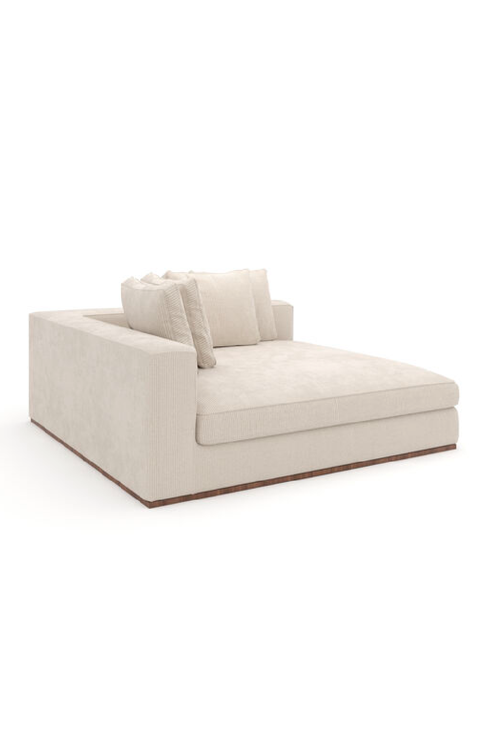 White Upholstered Modular Sofa | Caracole Bello