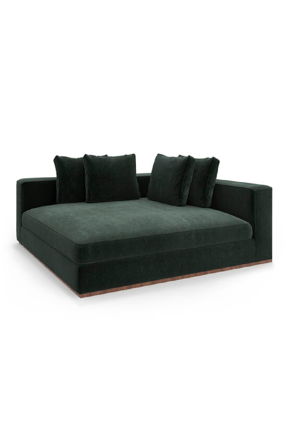 Black Upholstered Modular Sofa | Caracole Bello | Caracole.eu.com