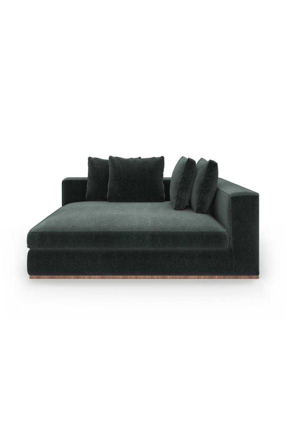 Black Upholstered Modular Sofa | Caracole Bello | Caracole.eu.com