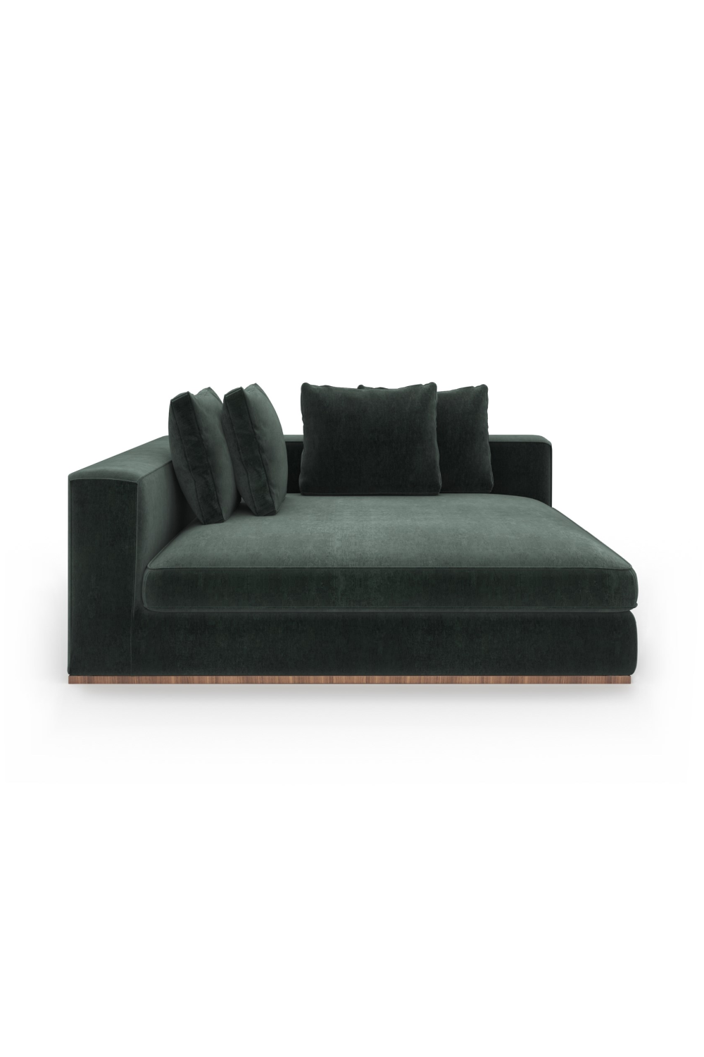 Black Upholstered Modular Sofa | Caracole Bello | Caracole.eu.com