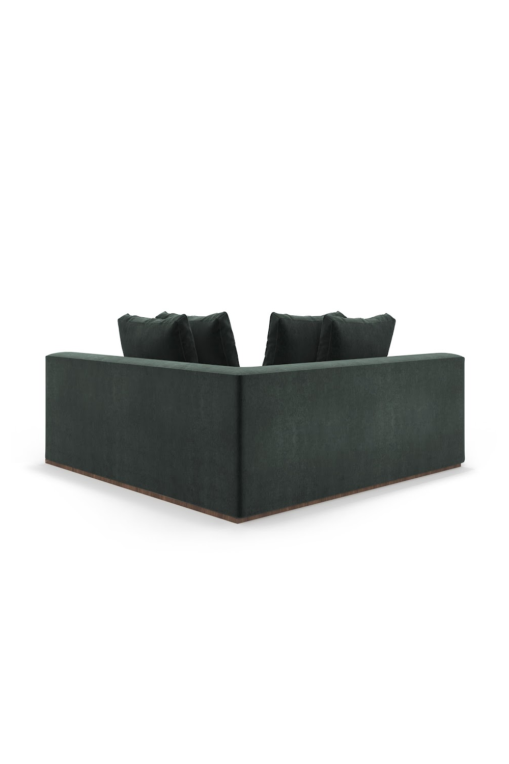 Black Upholstered Modular Sofa | Caracole Bello | Caracole.eu.com