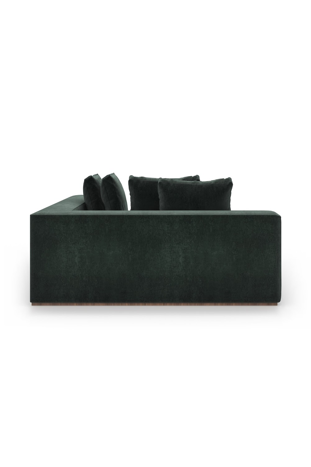 Black Upholstered Modular Sofa | Caracole Bello