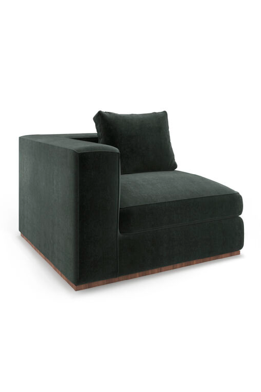 Black Upholstered Modular Sofa | Caracole Bello | Caracole.eu.com