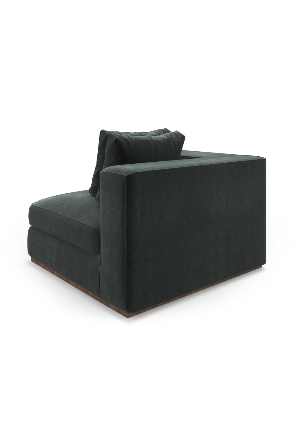 Black Upholstered Modular Sofa | Caracole Bello | Caracole.eu.com
