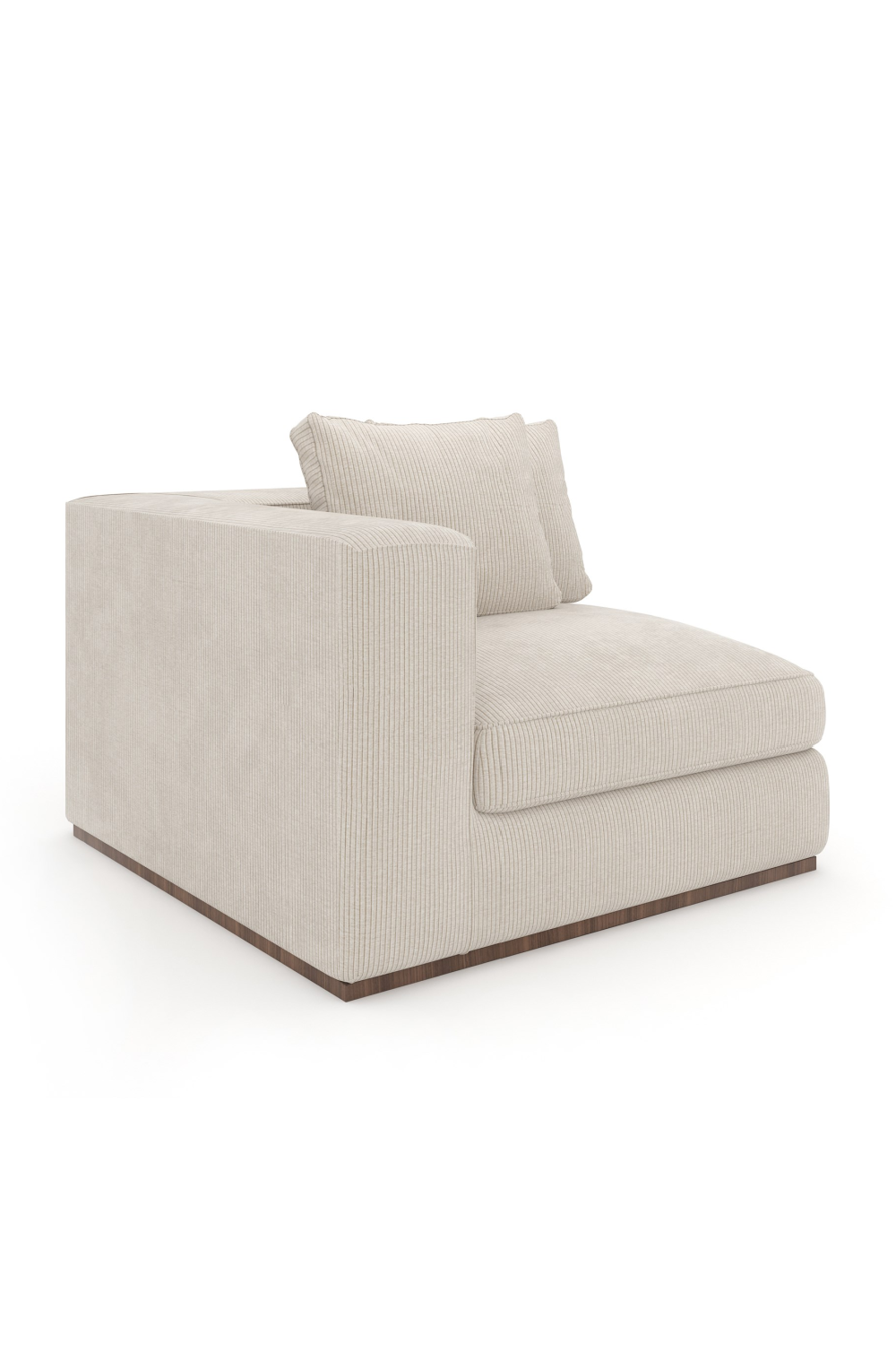 White Upholstered Modular Sofa | Caracole Bello