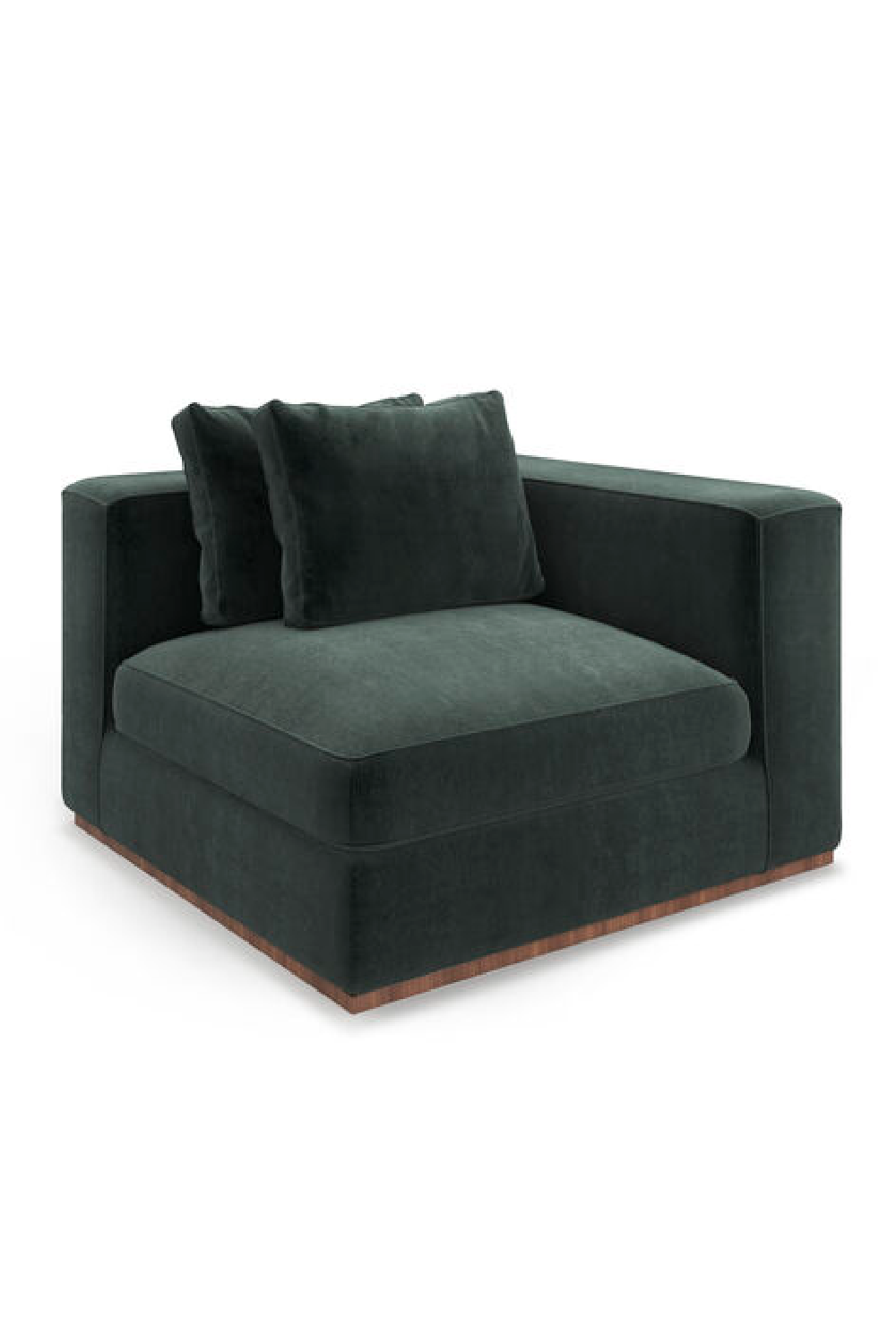 Black Upholstered Modular Sofa | Caracole Bello | Caracole.eu.com