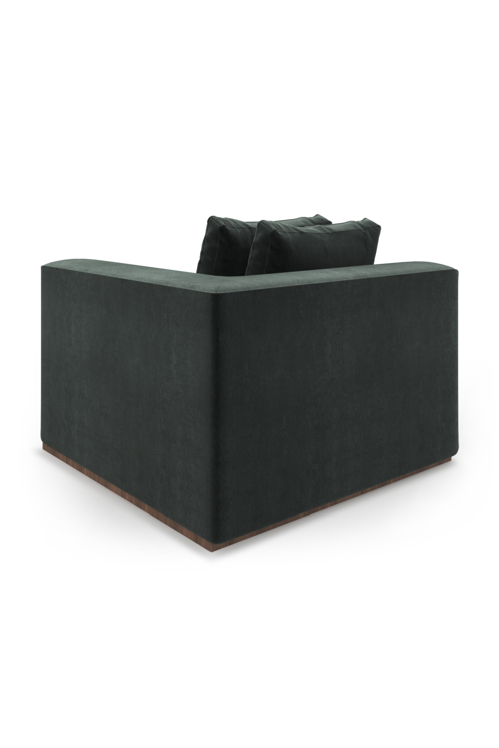 Black Upholstered Modular Sofa | Caracole Bello | Caracole.eu.com