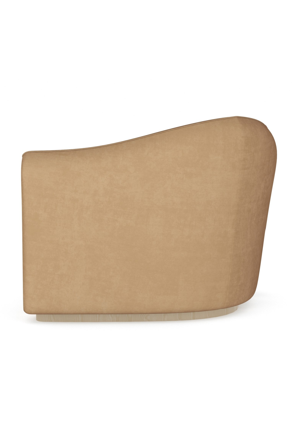 Brown Velvet Wedge Sofa | Caracole Kalahari | Caracole.eu.com