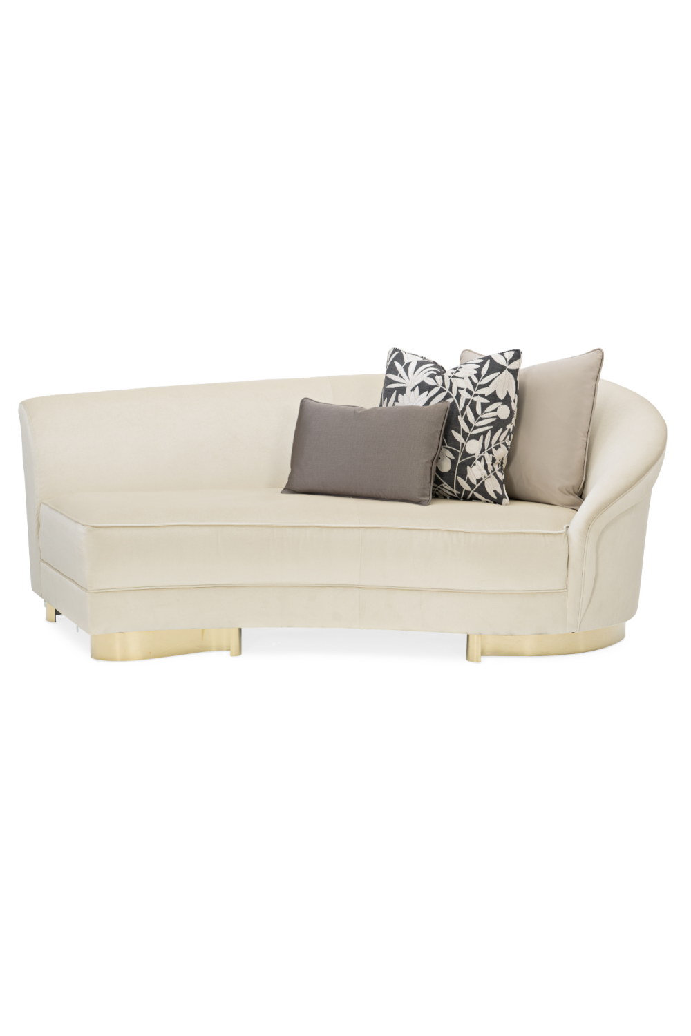 Curved Modern Sectional Sofa | Caracole Grand Opening | Caracole.eu.com