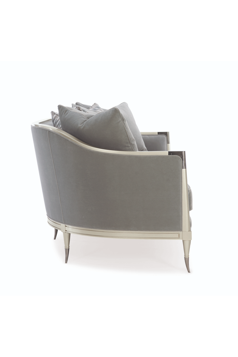 Gray Sofa With Cushions | Caracole Splash of Flash | Caracole.eu.com