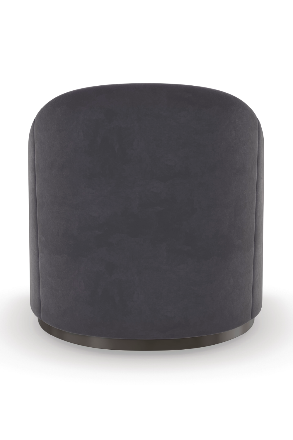 Dark Gray Velvet Club Chair | Caracole Eclipse | Caracole.eu.com