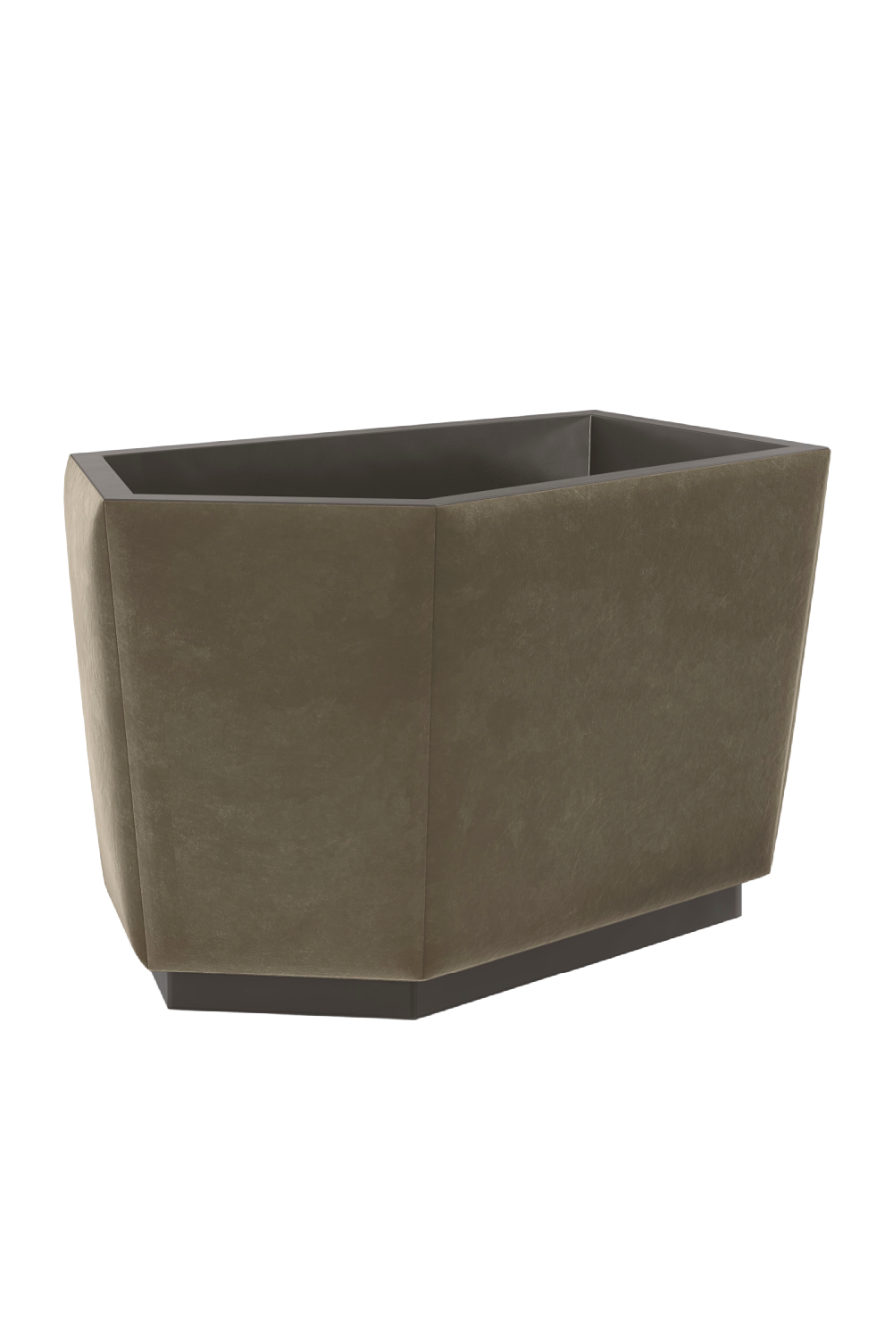Mohair Storage Ottoman | Caracole Castor | Caracole.eu.com