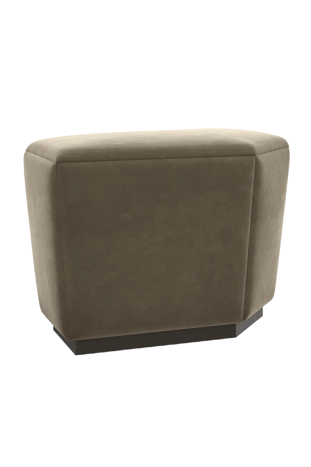 Mohair Storage Ottoman | Caracole Pollux | Caracole.eu.com