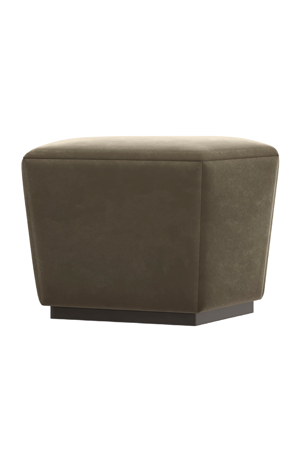 Mohair Storage Ottoman | Caracole Pollux | Caracole.eu.com