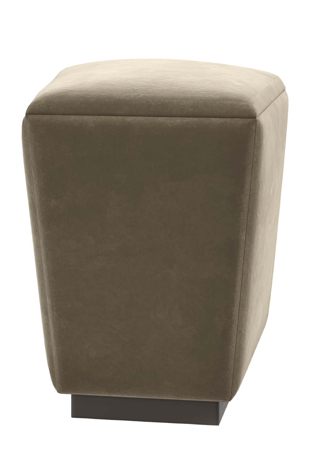 Mohair Storage Ottoman | Caracole Pollux | Caracole.eu.com