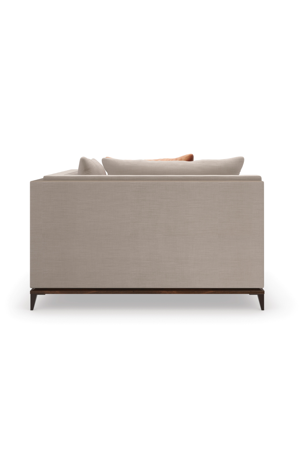 Taupe Modern Sectional Sofa | Caracole Archipelago | Caracole.eu.com