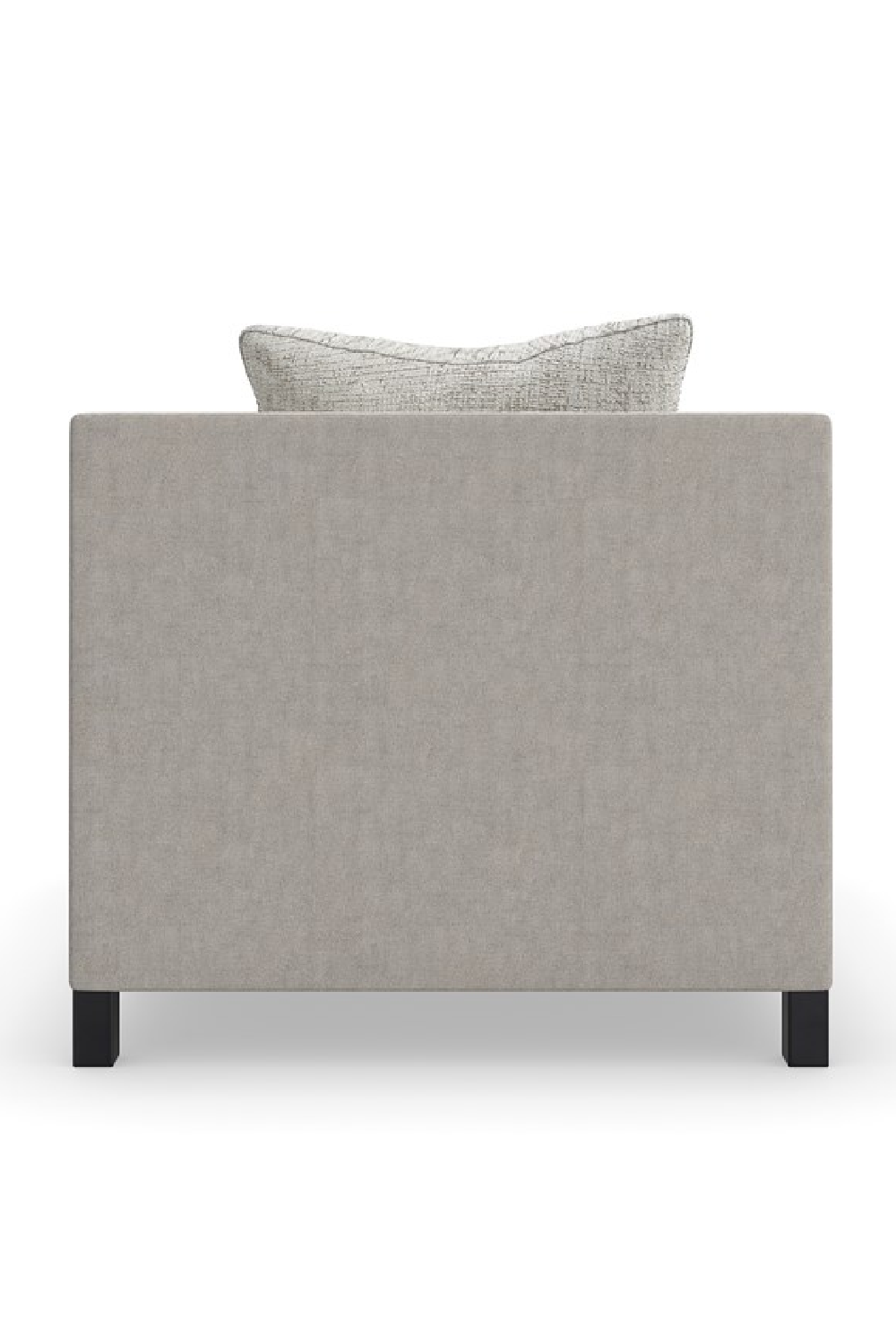 Light Gray Sectional Chair | Caracole Tuxedo | Caracole.eu.com