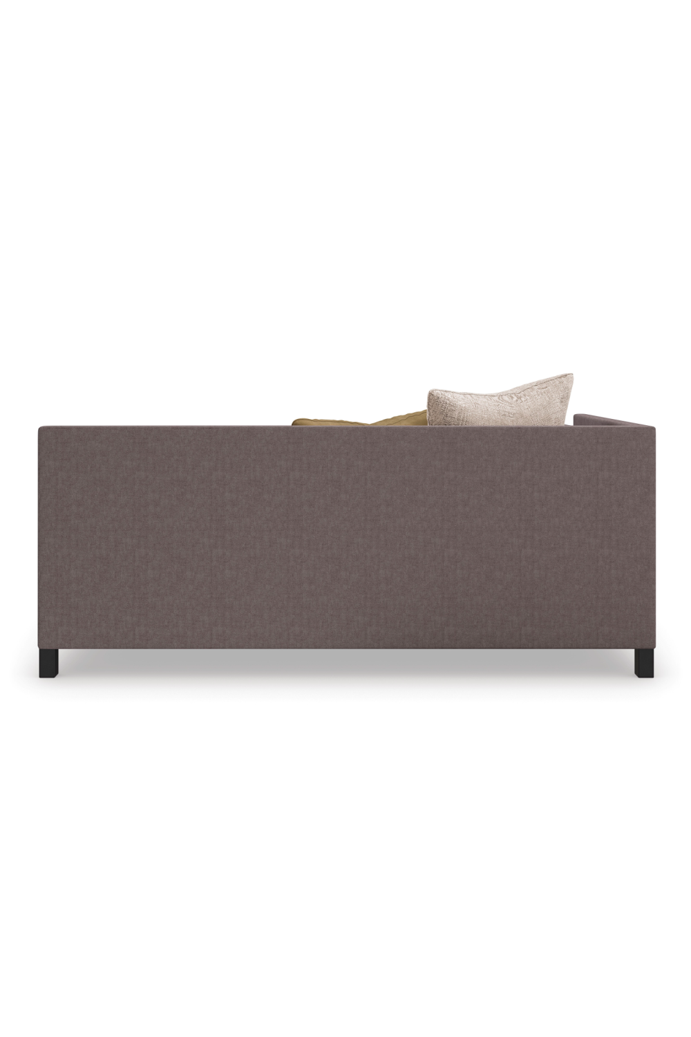 Brown Upholstered Sectional Chair | Caracole Tuxedo | Caracole.eu.com