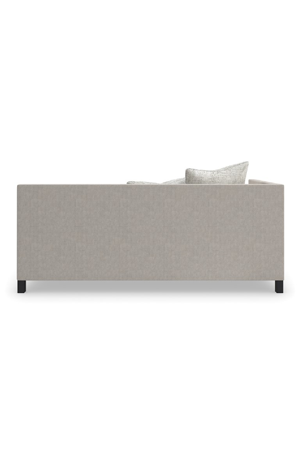 Light Gray Sectional Chair | Caracole Tuxedo | Caracole.eu.com
