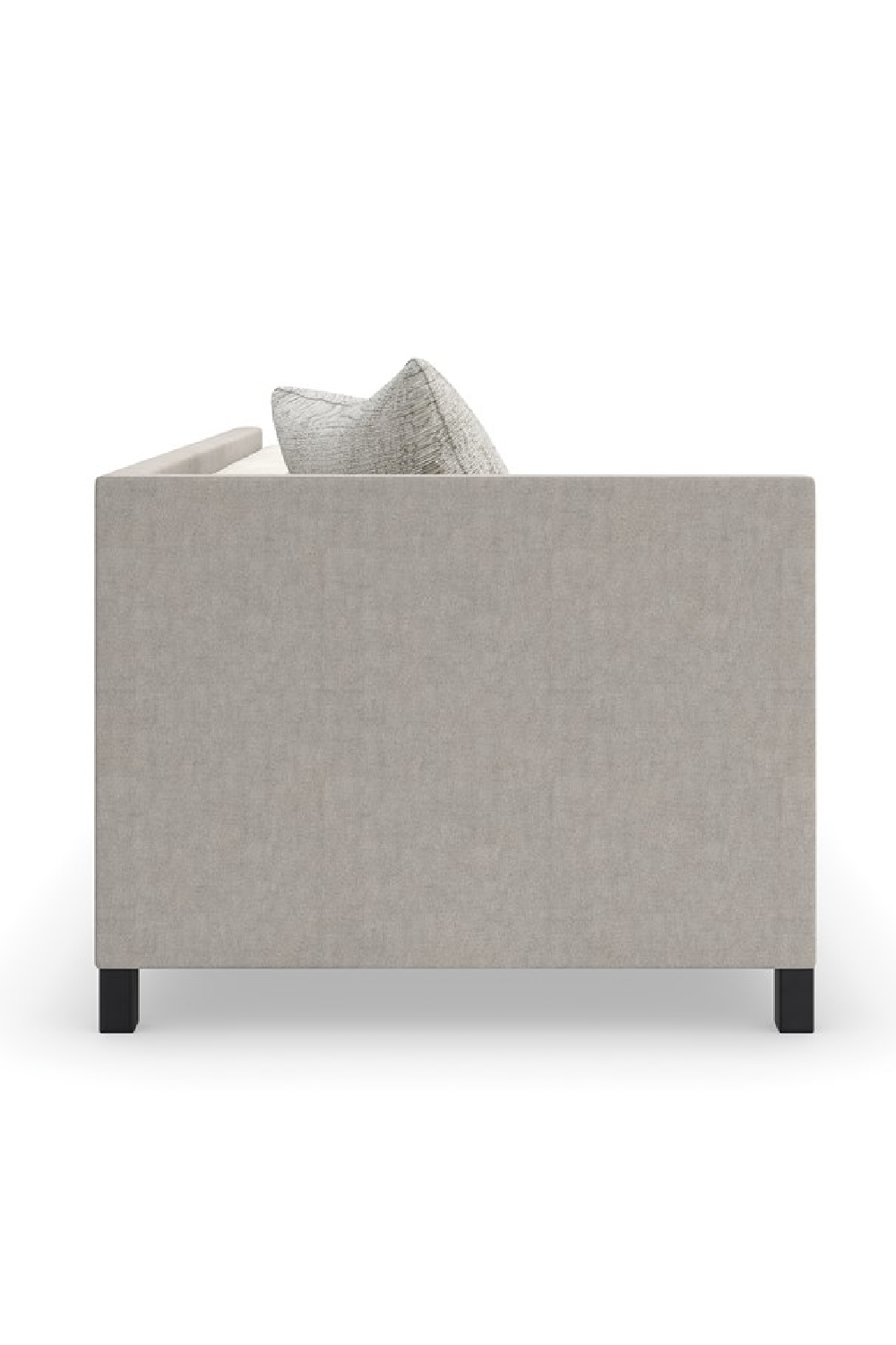 Light Gray Sectional Chair | Caracole Tuxedo | Caracole.eu.com