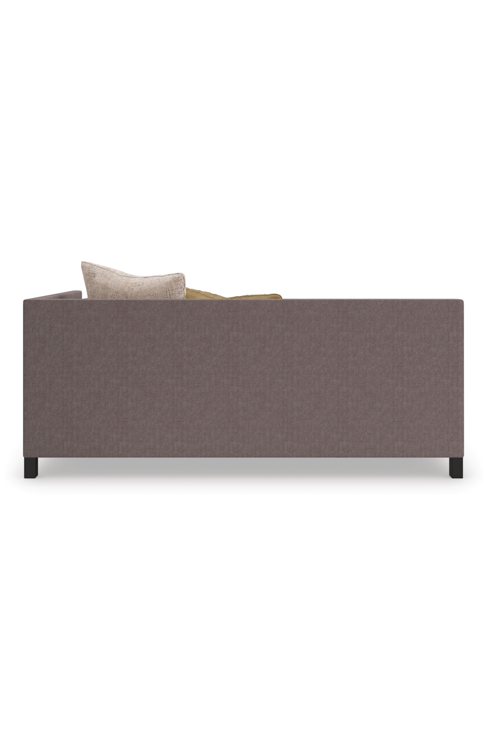 Brown Upholstered Sectional Chair | Caracole Tuxedo | Caracole.eu.com