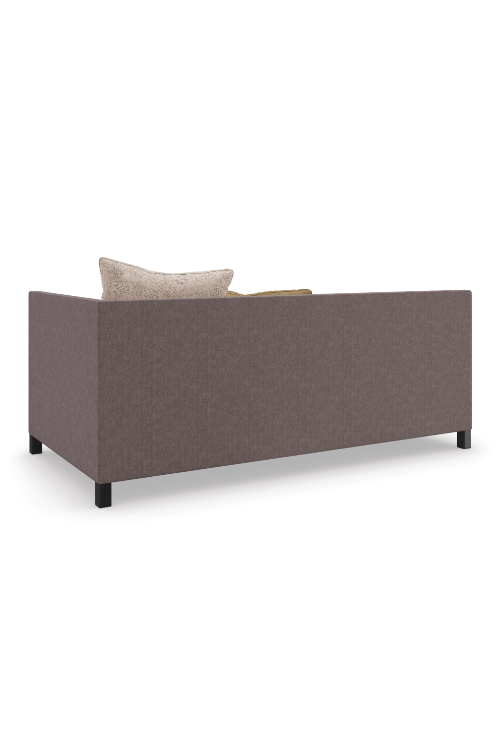 Brown Upholstered Sectional Chair | Caracole Tuxedo | Caracole.eu.com