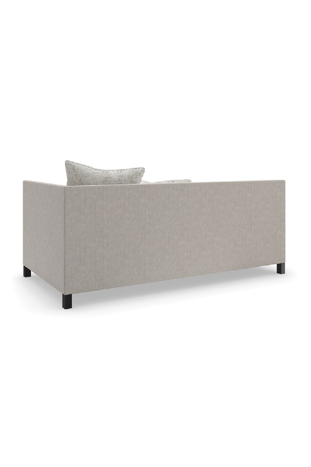 Light Gray Sectional Chair | Caracole Tuxedo | Caracole.eu.com