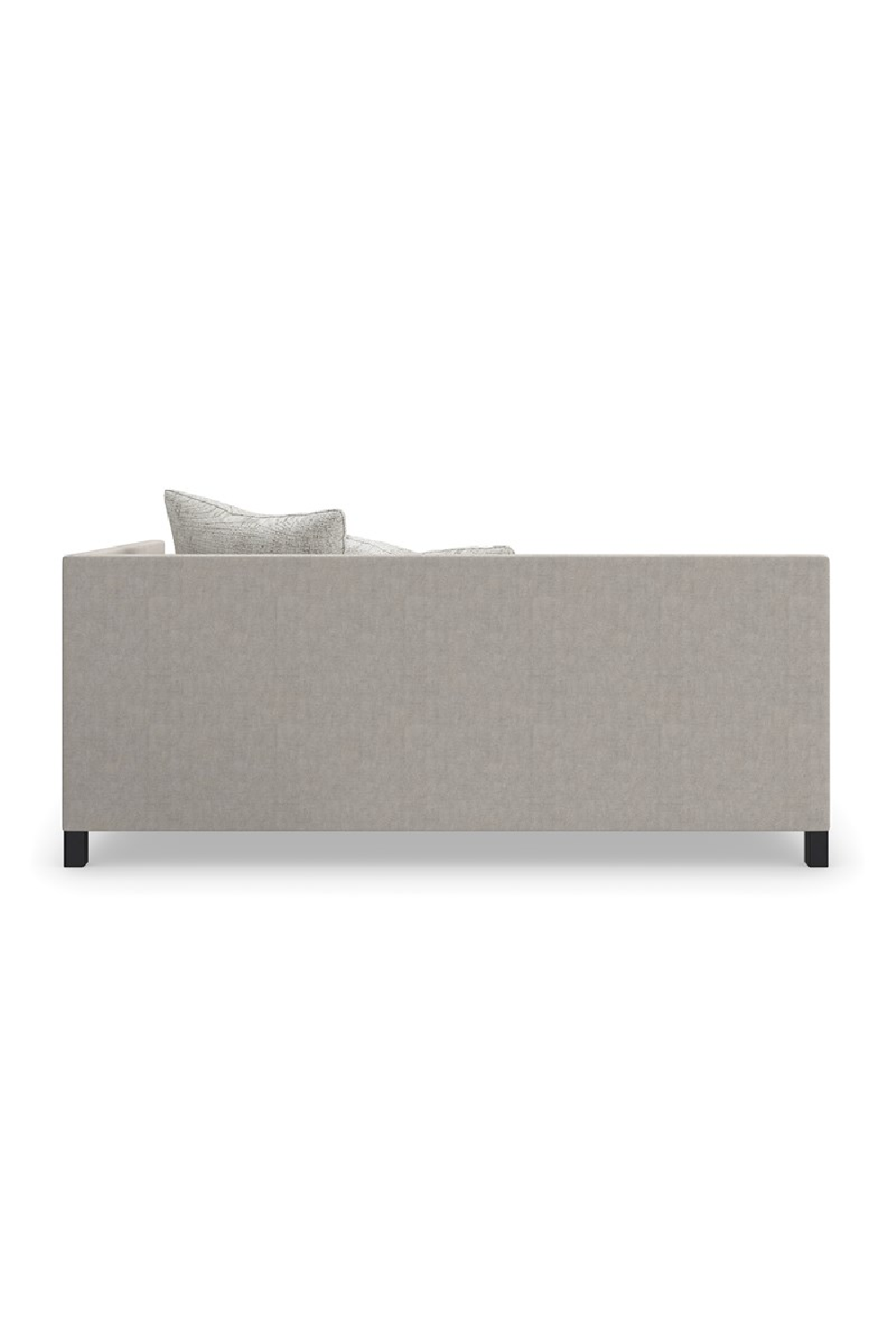 Light Gray Sectional Chair | Caracole Tuxedo | Caracole.eu.com