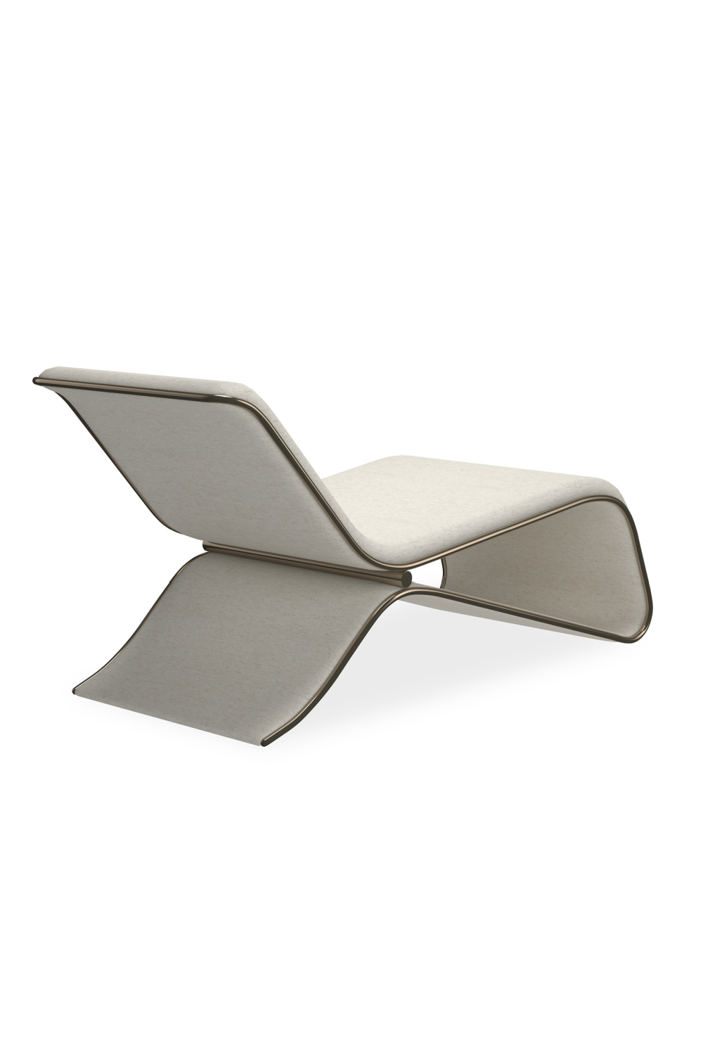 Modern Sculptural Chaise | Caracole Parallax | Caracole.eu.com