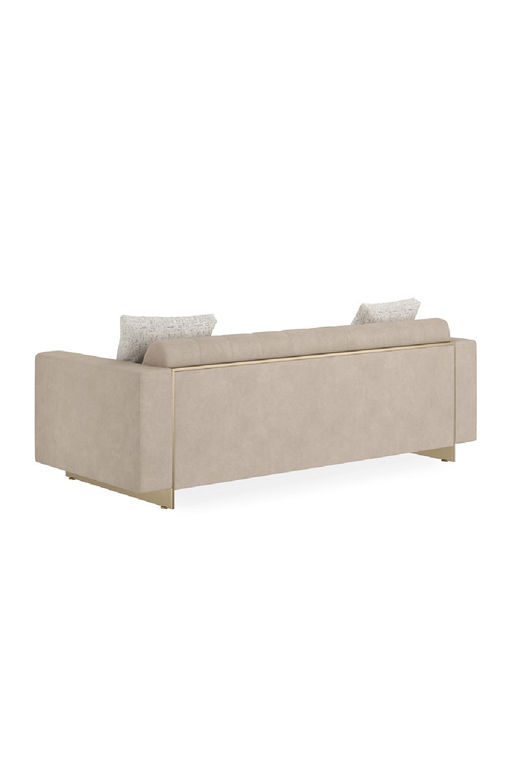 Cream Channel-Tufted Sofa | Caracole Well Balanced | Caracole.eu.com