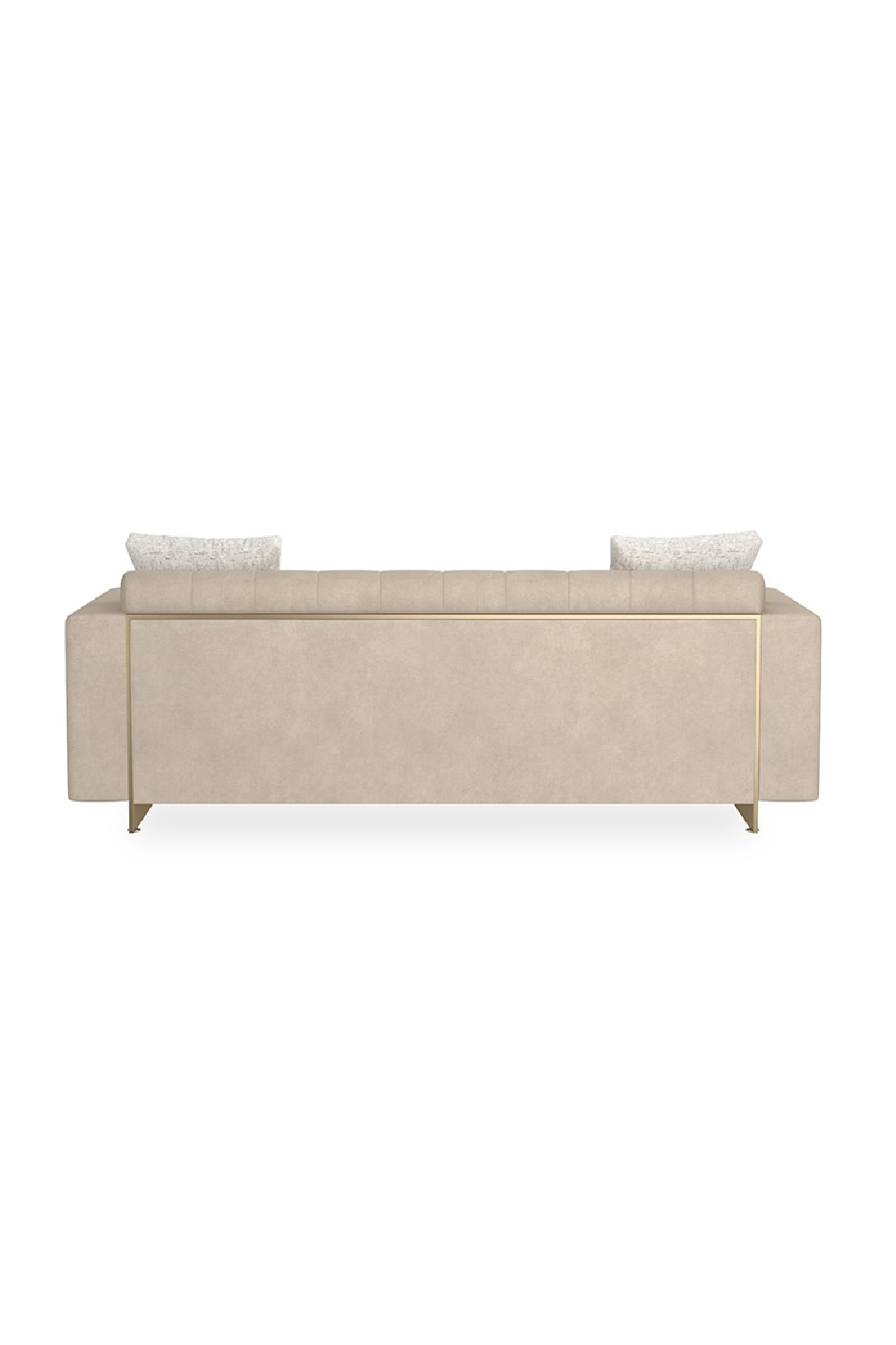 Cream Channel-Tufted Sofa | Caracole Well Balanced | Caracole.eu.com