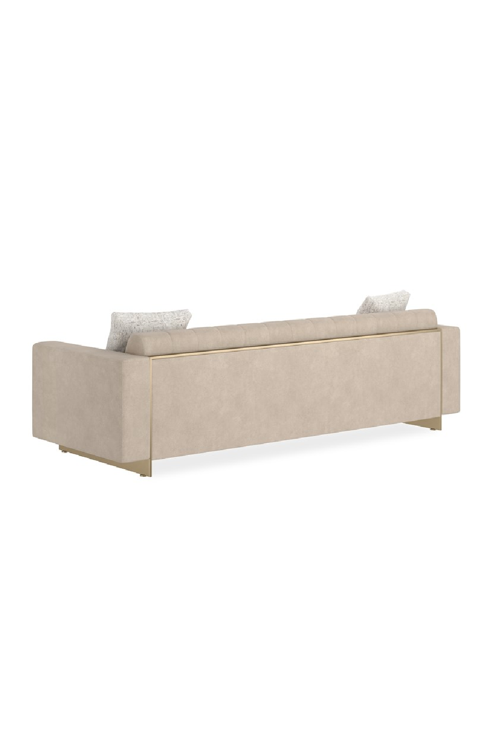 Cream Channel-Tufted Sofa | Caracole Well Balanced | Caracole.eu.com