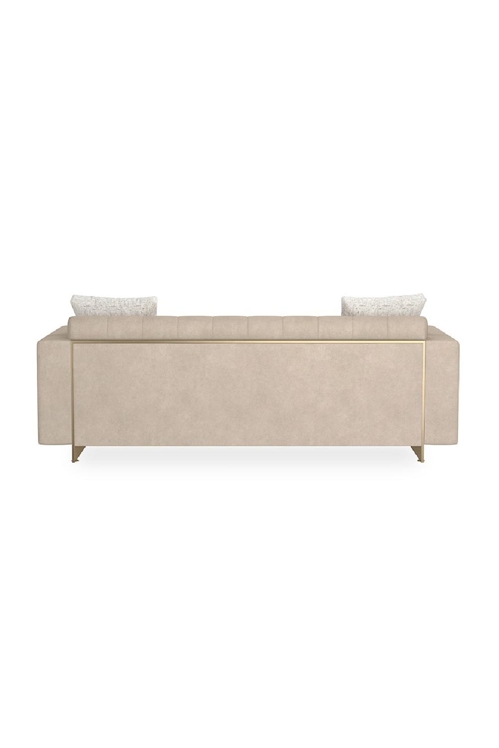 Cream Channel-Tufted Sofa | Caracole Well Balanced | Caracole.eu.com
