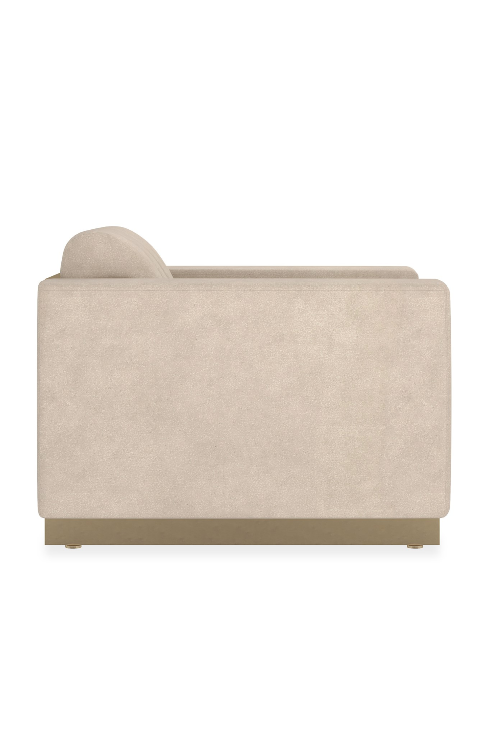 Cream Channeled Lounge Chair | Caracole Well Balanced | Caracole.eu.com