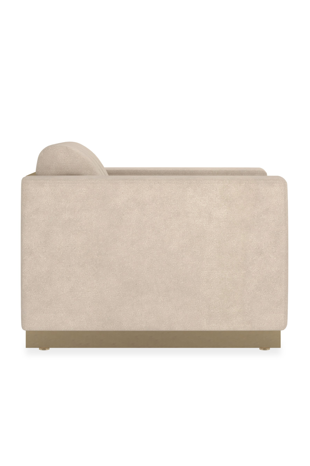 Cream Channeled Lounge Chair | Caracole Well Balanced | Caracole.eu.com