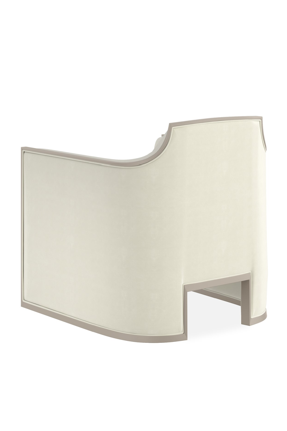 Velvet Upholstered Lounge Chair | Caracole The Cat's Meow | Caracole.eu.com