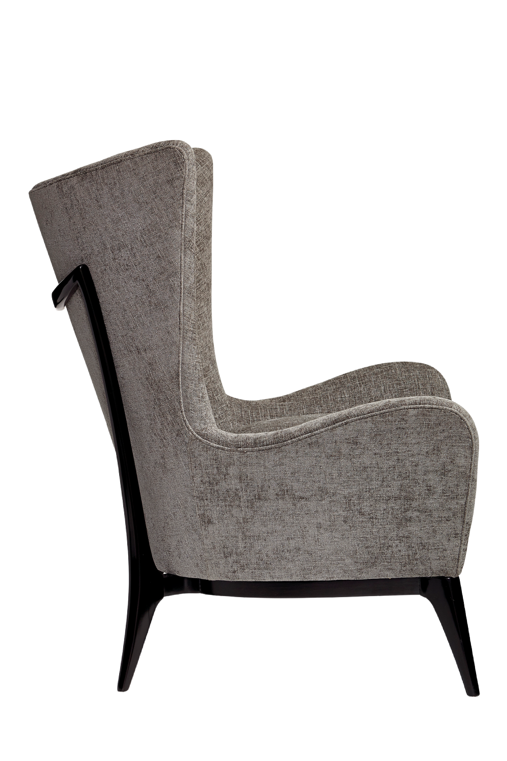 Gray Wingback Lounge Chair | Caracole Whats New Pussycat? | Caracole.eu.com