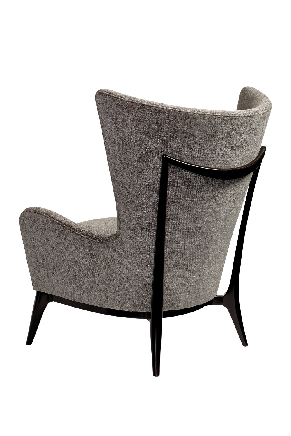 Gray Wingback Lounge Chair | Caracole Whats New Pussycat? | Caracole.eu.com