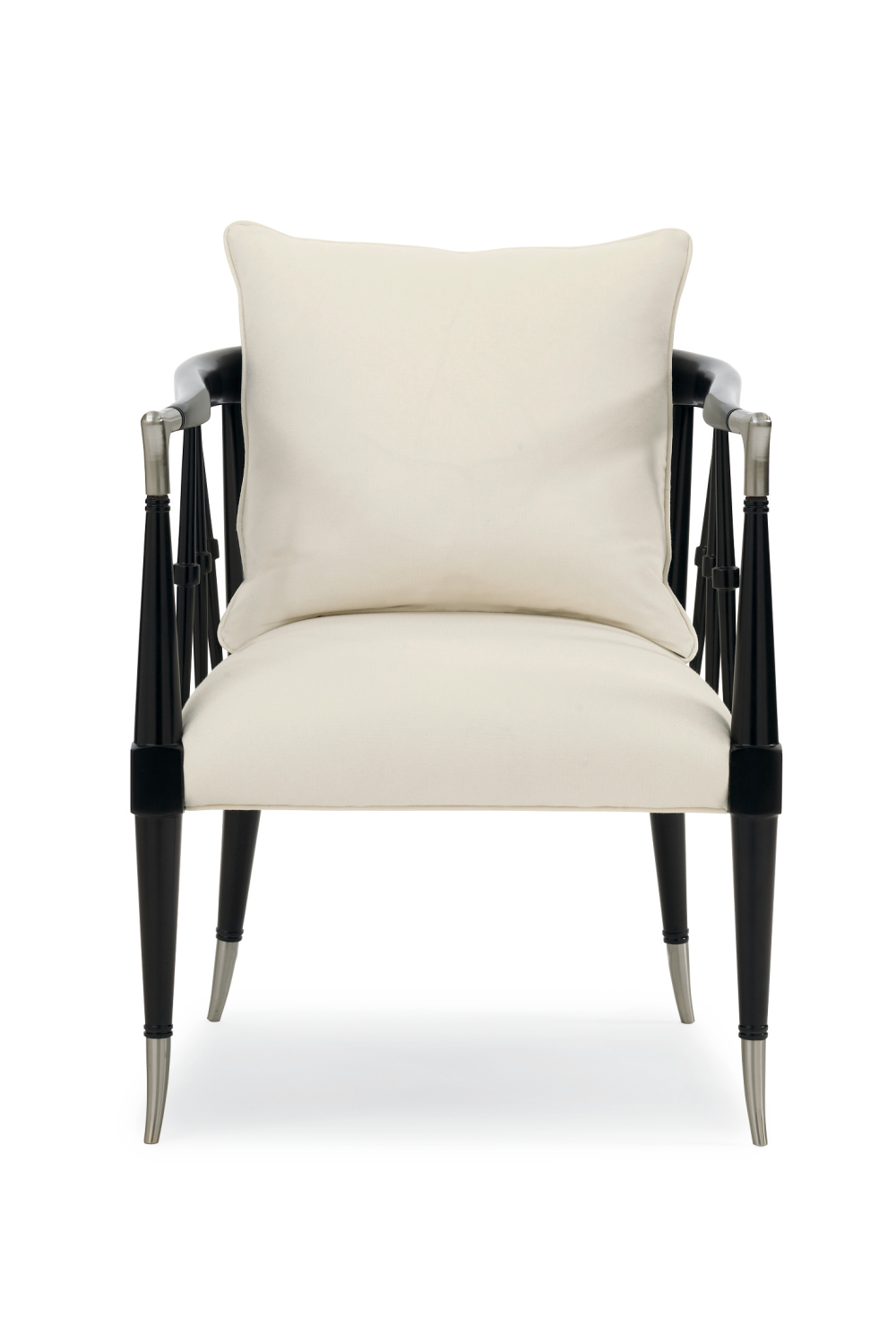 Modern Windsor Accent Chair | Caracole Black Beauty | Caracole.eu.com