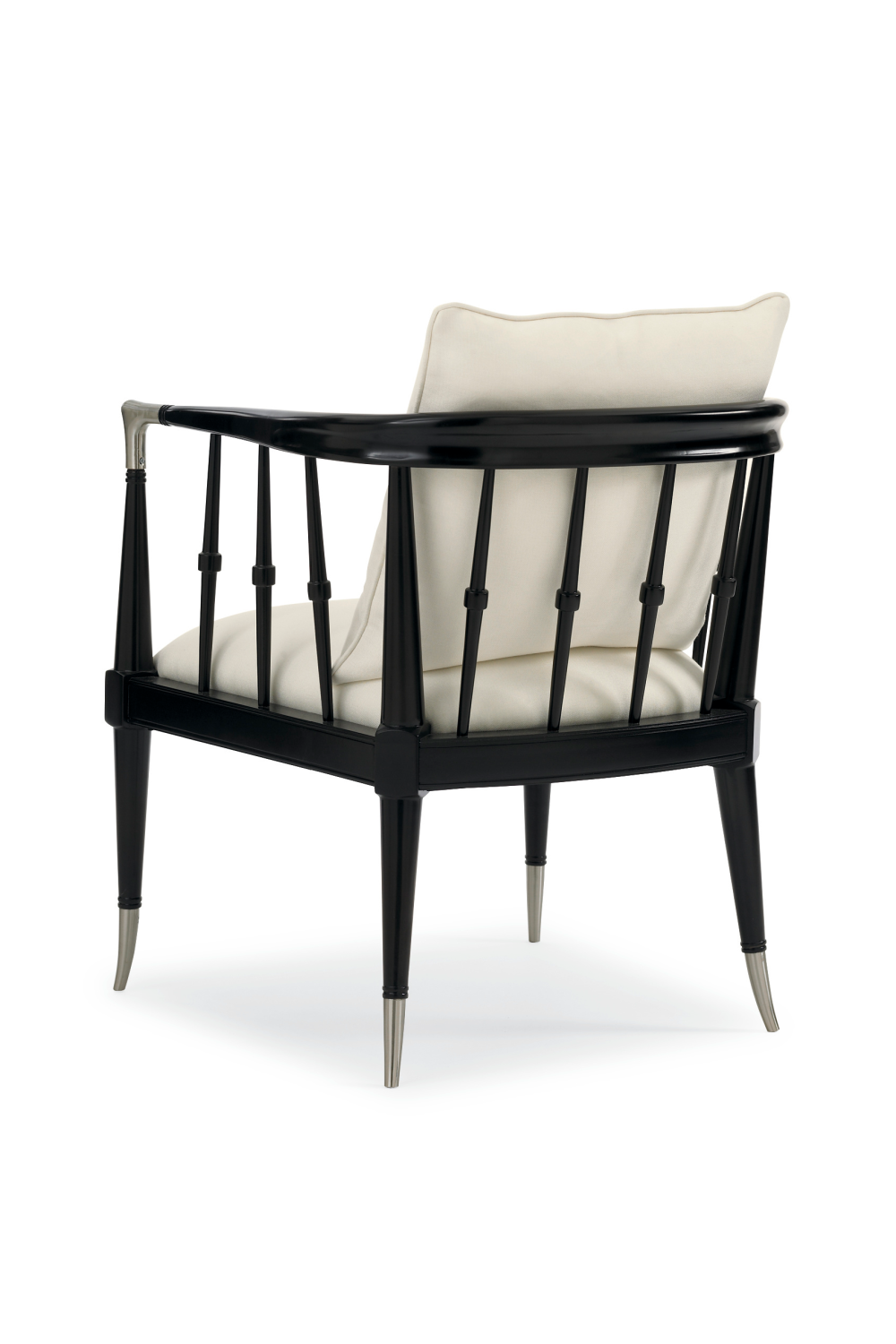 Modern Windsor Accent Chair | Caracole Black Beauty | Caracole.eu.com