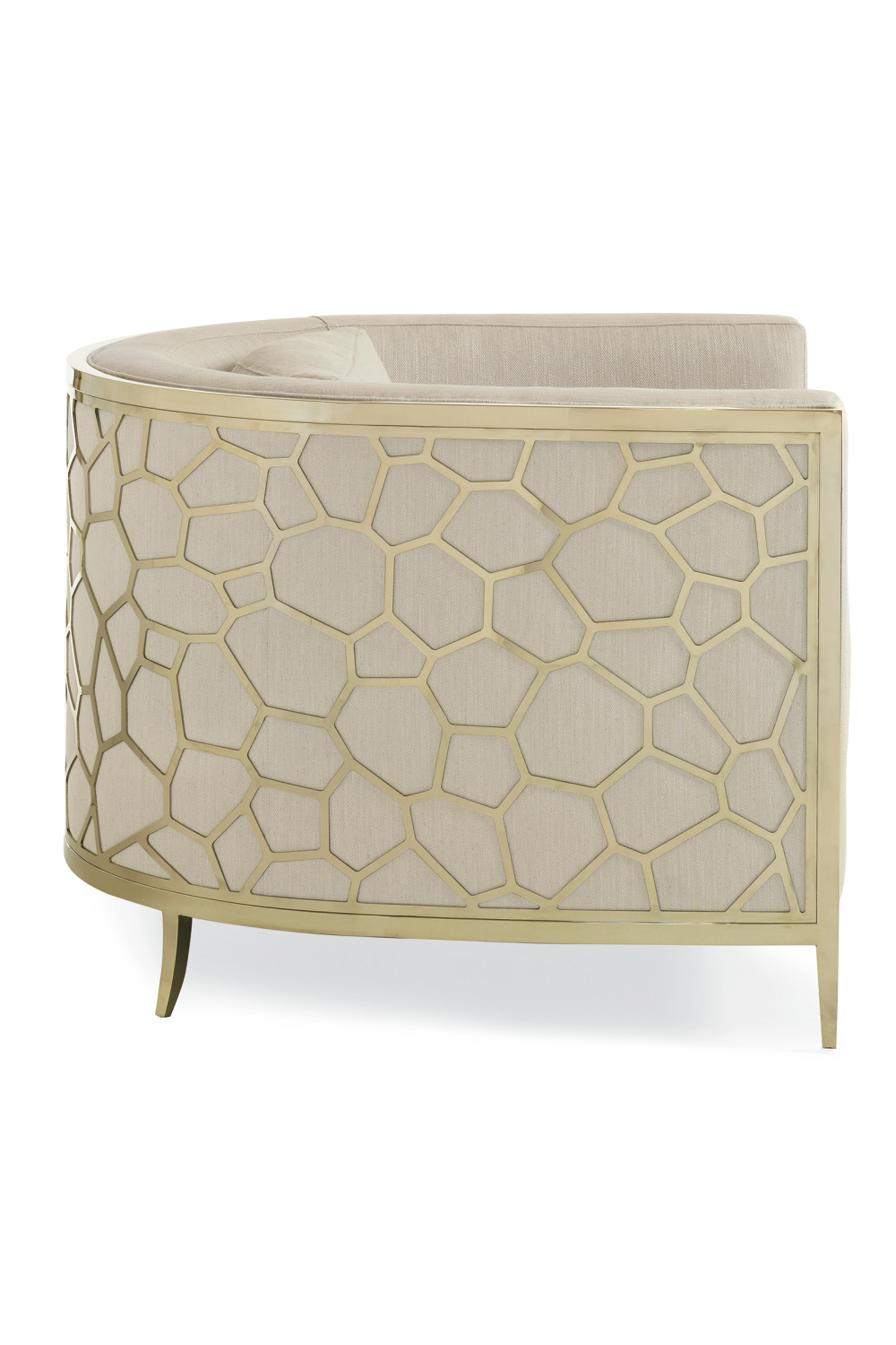 Off-White Linen Accent Chair | Caracole Ice Breaker | Caracole.eu.com