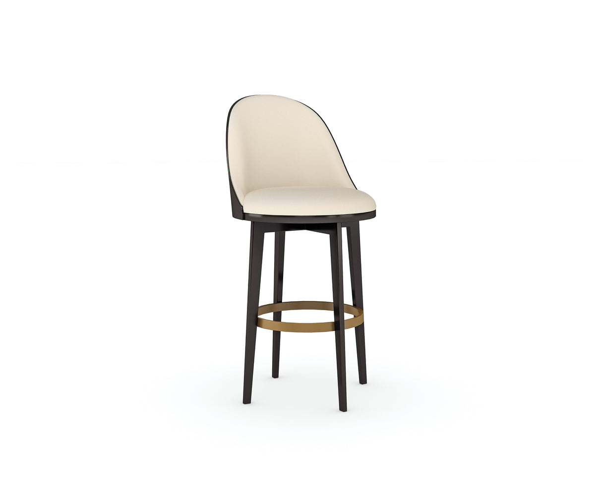 Vegan Leather Bar Stool | Caracole Another Round