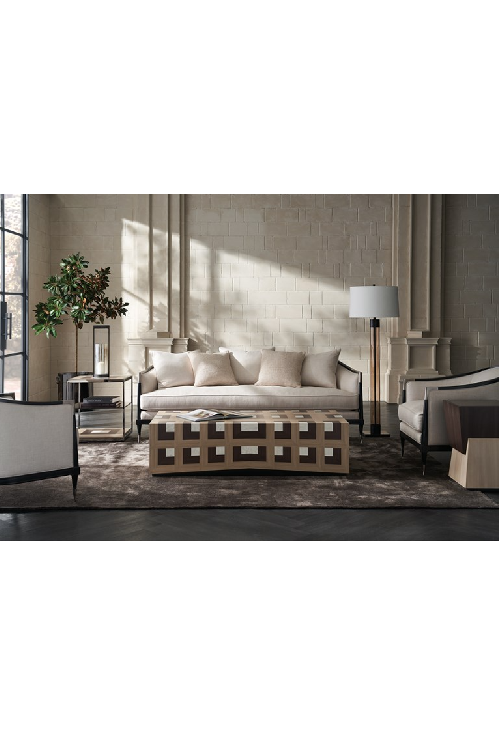 Bronze 3-Layered End Table | Caracole Impossible | caracole.eu.com