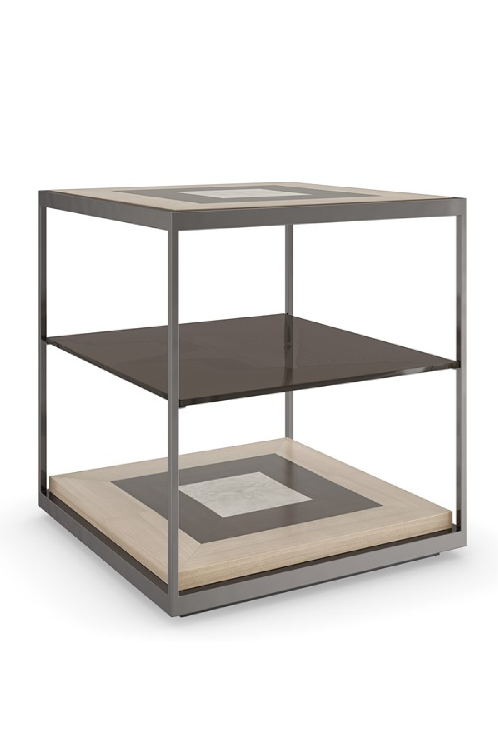 Bronze 3-Layered End Table | Caracole Impossible | caracole.eu.com