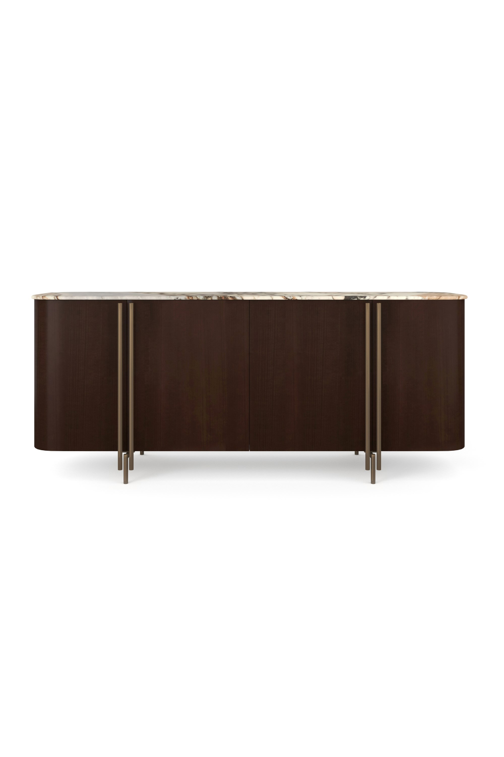 Oval 4-Door Sideboard | Caracole Vena | Caracole.eu.com