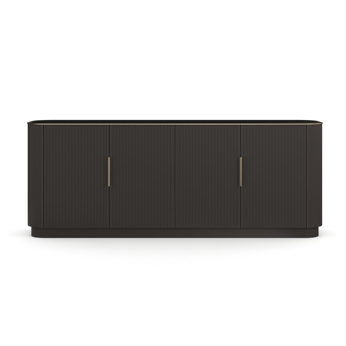 Dark Chocolate 4-Door Sideboard | Caracole Love